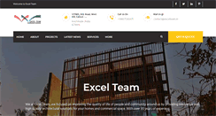 Desktop Screenshot of excelteam.in
